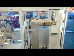 Μηχάνημα σφράγισης κουτιού με κόλλα θερμής τήξης Μηχανή σφράγισης κουτιού ταινίας δίσκου κυματοειδούς φακέλου