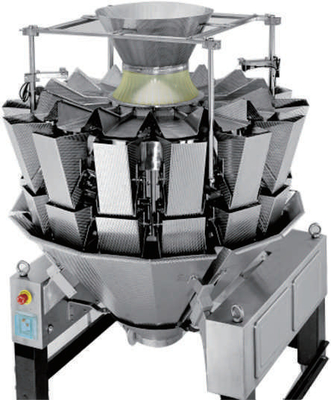 2000g γραμμική Weigher μηχανή συσκευασίας 16 κάθετη μηχανή συσκευασίας σκονών Vffs κεφαλιών