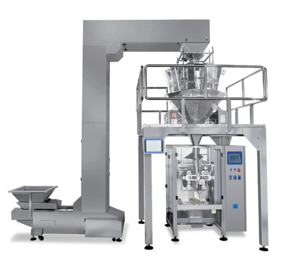 Αυτόματη Weigher Multihead τσιπ φρούτων μηχανών συσκευασίας καραμελών μηχανή συσκευασίας