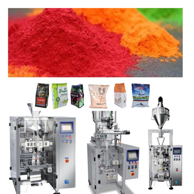 100g - 5kg κάθετη σκονών συσκευασίας μηχανών μηχανή πακέτων ροής ταινιών κάθετη