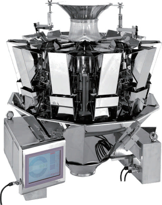 2000g γραμμική Weigher μηχανή συσκευασίας 16 κάθετη μηχανή συσκευασίας σκονών Vffs κεφαλιών