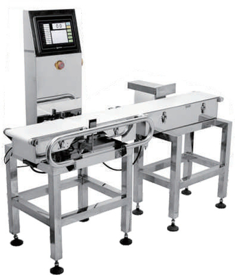 Βάρος που ταξινομεί την αυτόματη Weigher ελέγχου αυτόματη συσκευάζοντας γραμμή μεταφορέων ζωνών
